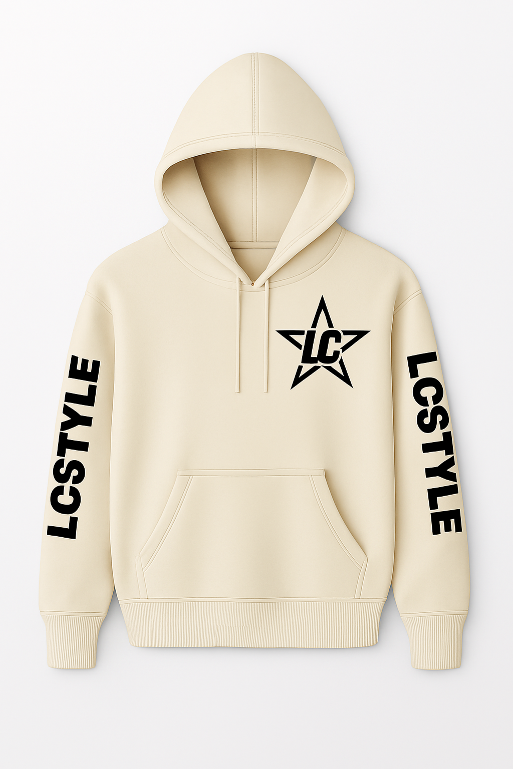 Cream LC. Style Hoodie